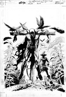 Legends Of The Dark Knight, issue #139, cover,inked