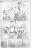 Catwoman issue #25, page 1, uninked