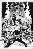 Green Lantern : Dragon Lord Issue #2, cover, black and white