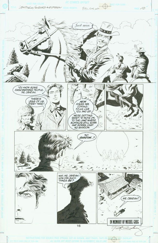 Weird Western Tales, issue #2, page 16, Palomino Story