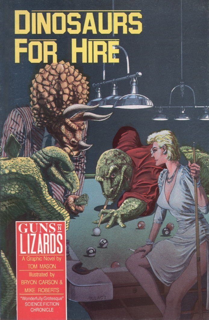 Dinosaurs For Hire, Graphic Novel, cover
