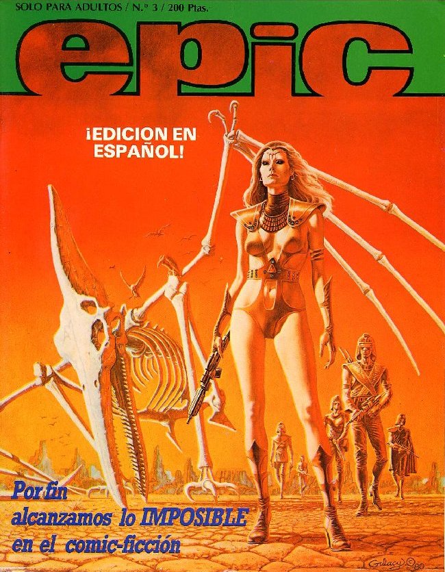 Epic issue #3, Spanish Edition, cover