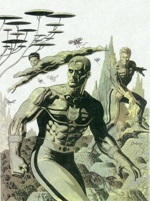 Miracleman Family by Paul Gulacy