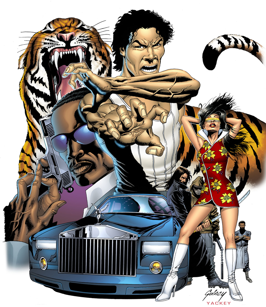 Tiger Style, issue #1, cover by Paul