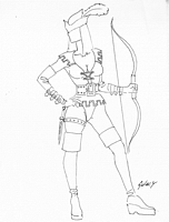 Lady Archer, sketch
