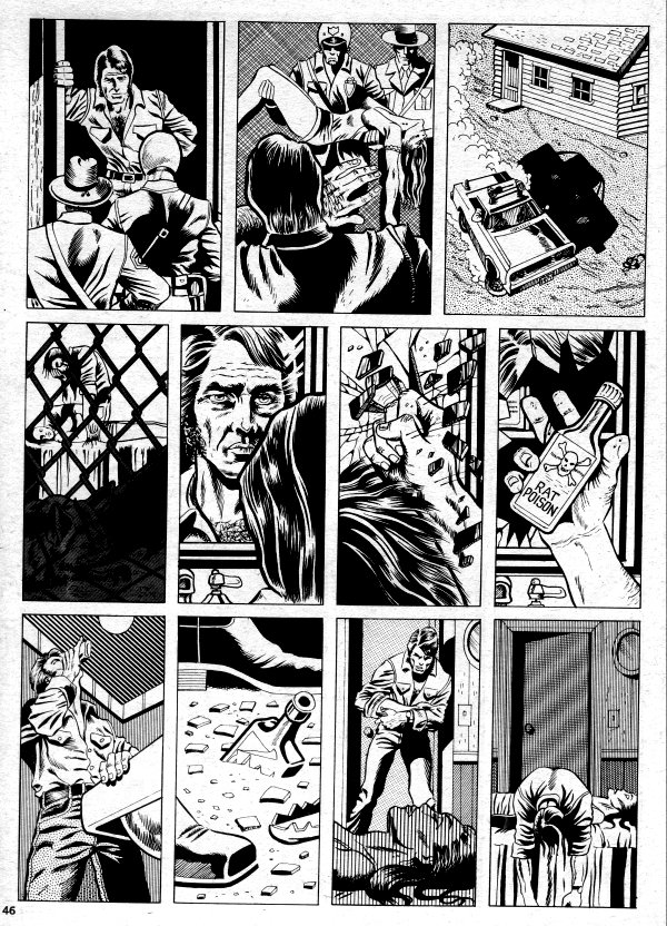 Vampire Tales, issue #7, the Bats story page 46