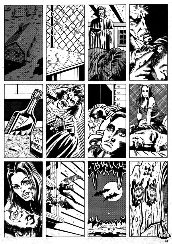 Vampire Tales, issue #7, the Bats story page 47