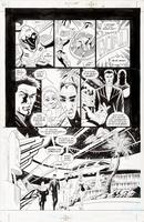 Sci Spy, issue #1, page 6, inked