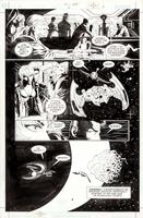 Sci Spy, issue #2, page 9, inked