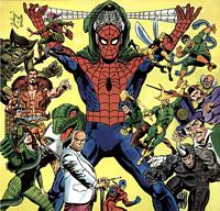 Paul Gulacy and Pablo Marcos Amazing Spider-Man Mighty Marvel Comics Calendar 1978 