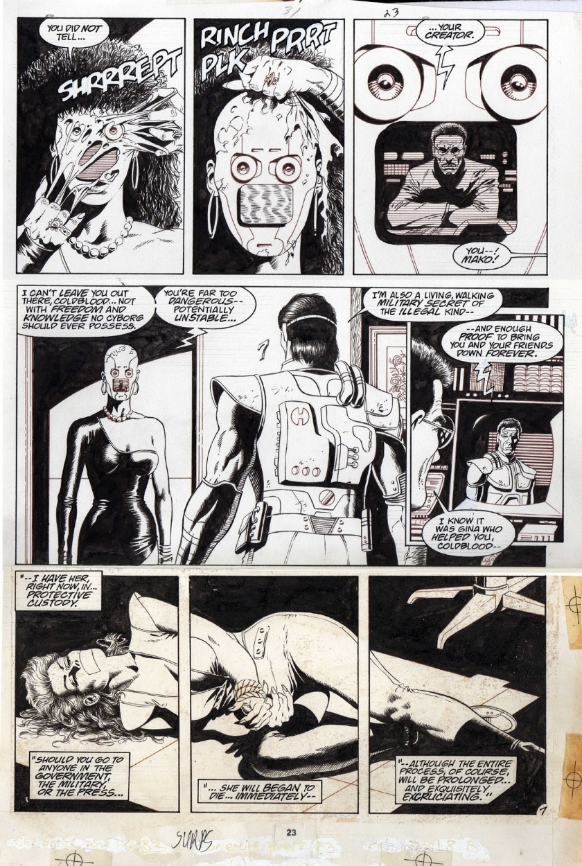 Marvel Comics Presents, issue #31, page23, black & white