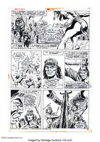 Master of Kung Fu issue #25, page 8, b&w