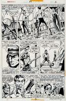 Master of Kung Fu #39, page 2, inked