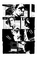 Squadron Supreme, issue #1, page 10, black & white