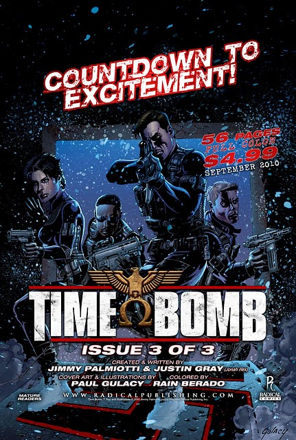 Time Bomb issue #1, cover