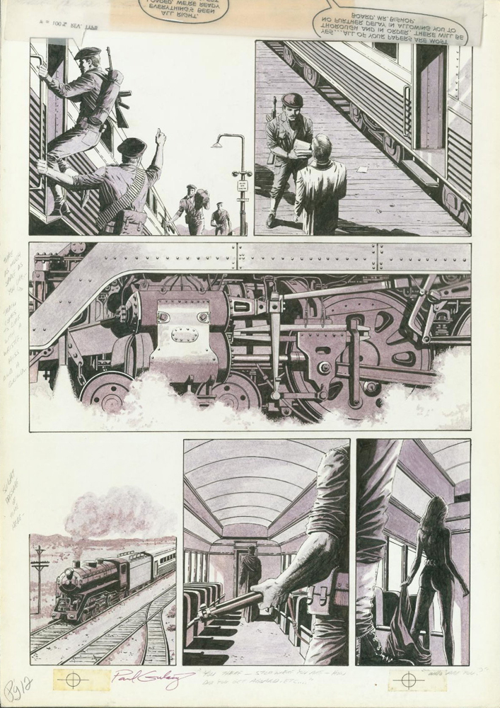 Macchio/Gulacy 1981 Black Widow story, Bizarre Adventures #25, page 9