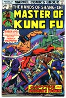 Master of Kung Fu #34, cover