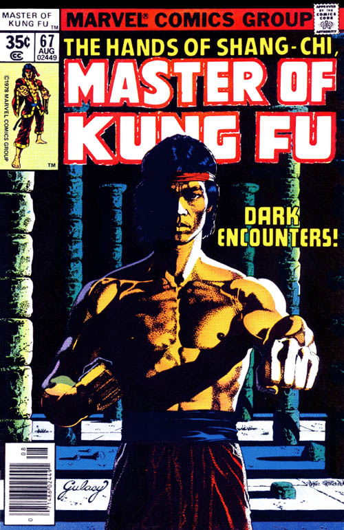 The Hands Of Shang-Shi, Master Of Kung Fu, issue #67, cover