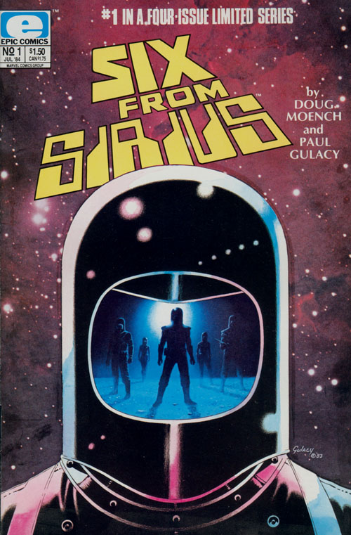 Six From Sirius, issue #1, cover