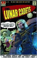 The Lunar Cadet, issue 138, cover, colored, 2016