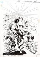 Green Lantern Dragon Lord, Issue #3, cover, inked
