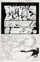 Green Lantern Dragon Lord, Issue #3, page 12, inked