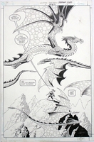Green Lantern Dragon Lord, Issue #3, page 15, inked