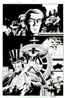 JSA Classified Issue #11, Cover, page 18, black and white